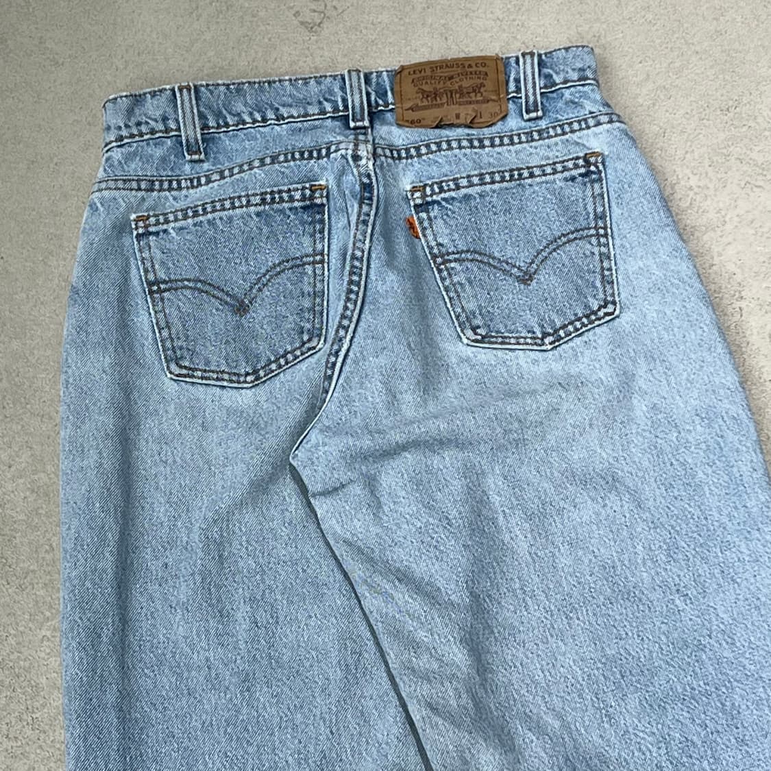 usa리바이스 560 오렌지탭 데님팬츠 s10148 상품이미지4