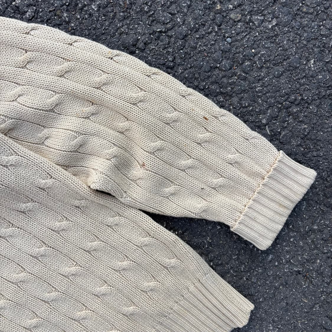 90년대 폴로 랄프로렌 케이블 니트 상품이미지6