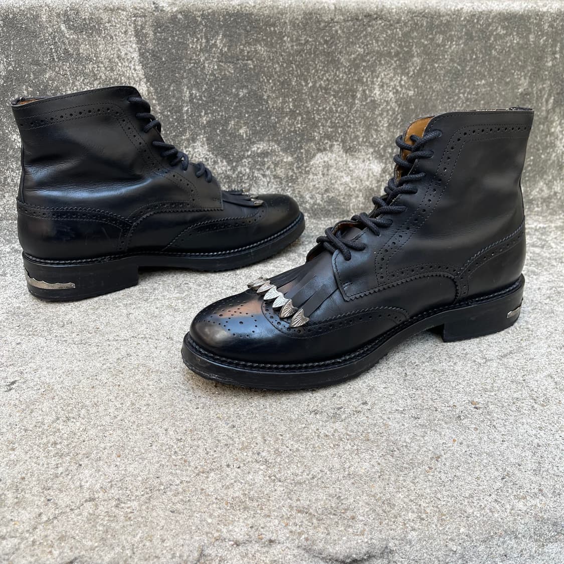 [43] Toga Virilis 프린지 앵클 부츠 (275) 상품이미지4