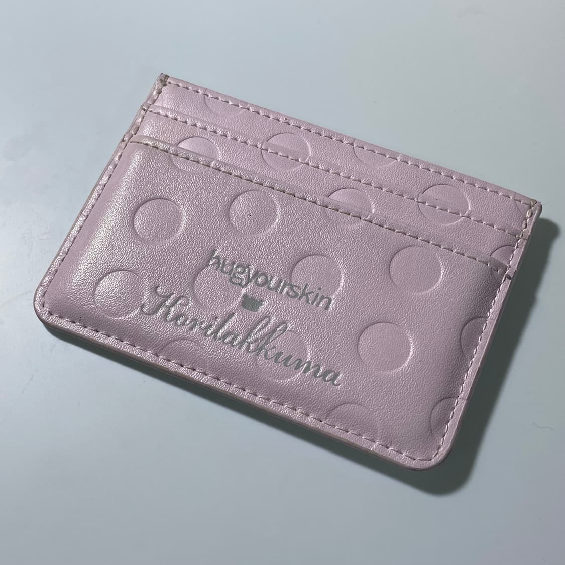 [정품] 허그유어스킨 코리락쿠마 도트 카드지갑 상품이미지1