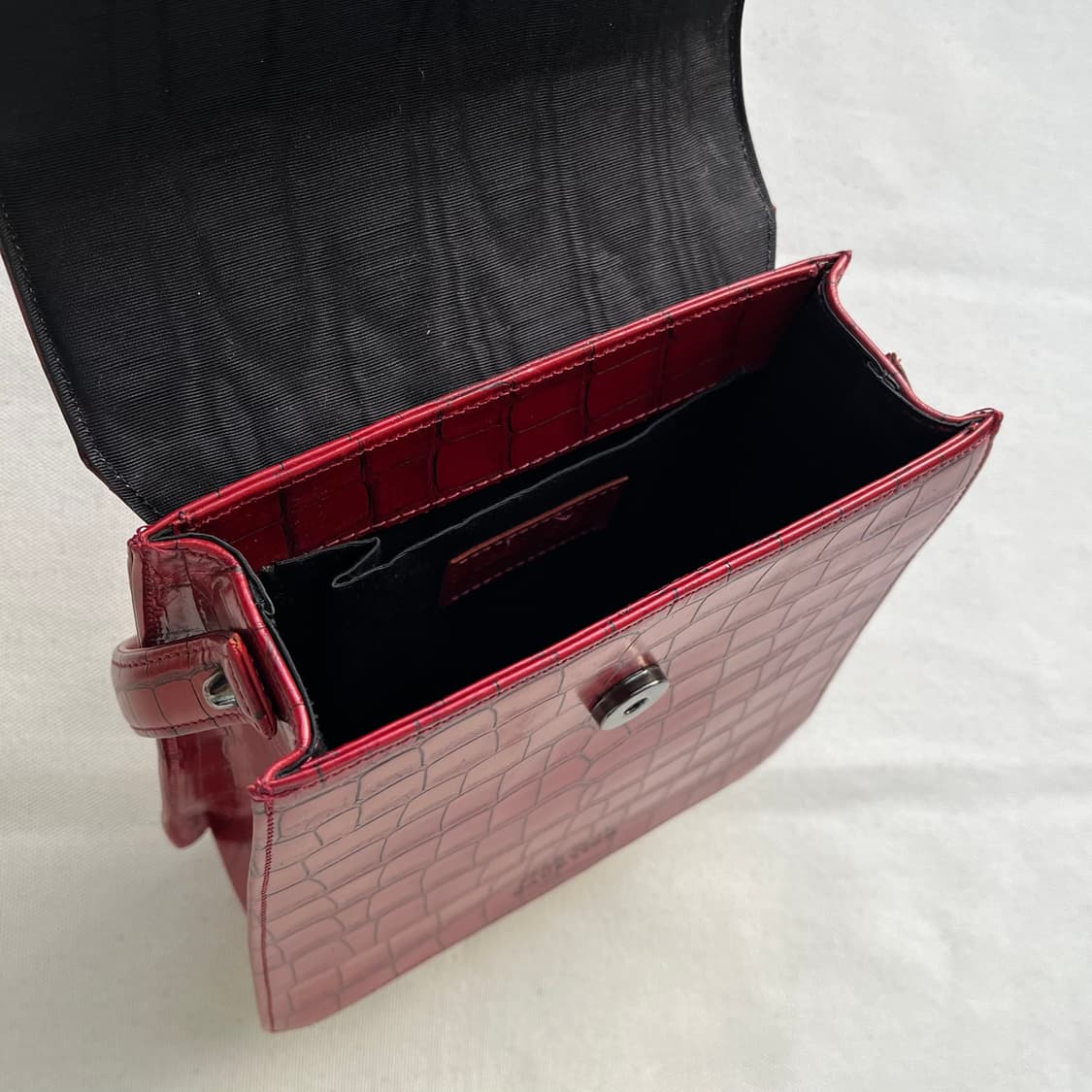 장 폴 고티에 크로커 레더 미니 핸드백 상품이미지5