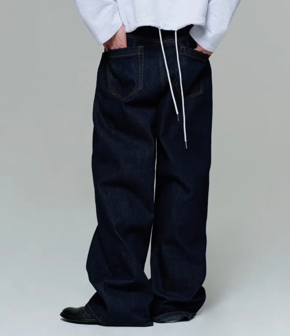 ERA 이알에이 MEN ERA WIDE FIT DENIM PANTS 상품이미지4