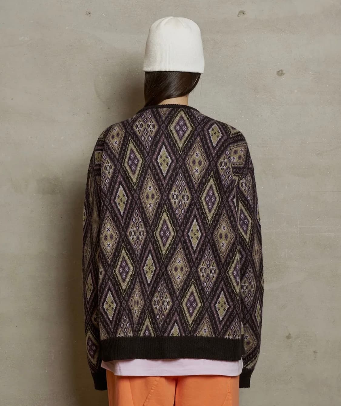 아가일 가디건 상품이미지2