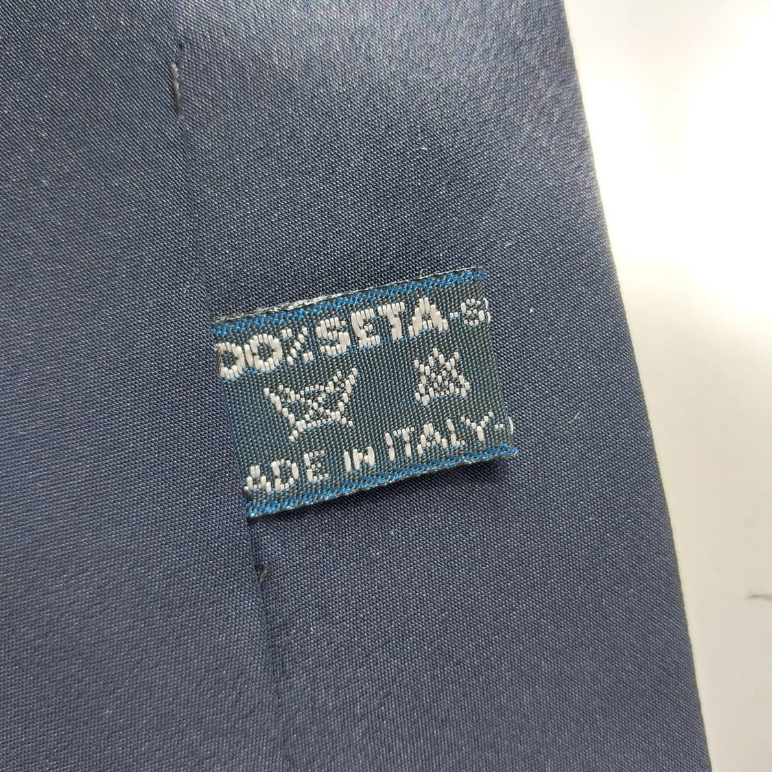 밀라숀 블루 컬러 실크 넥타이 A+등급 K2184 상품이미지10