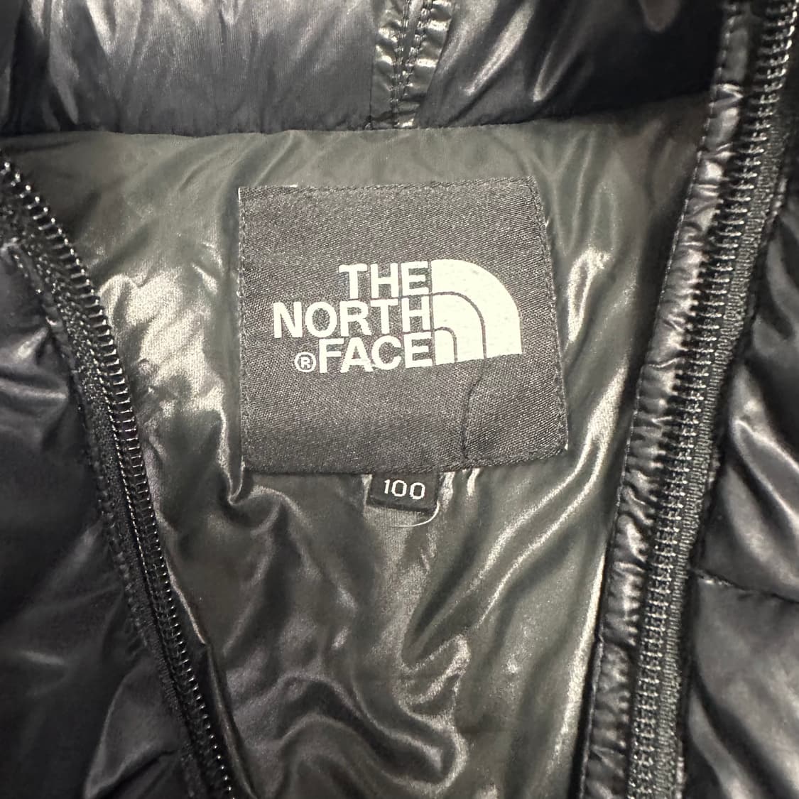 노스페이스 블랙 패딩 상품이미지5