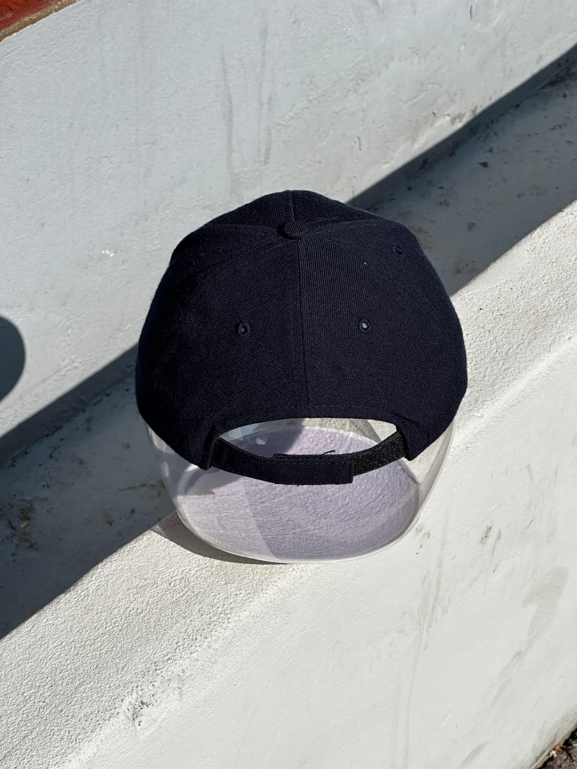 [M-L] 워너브라더스 스튜디오 네이비 가죽 볼캡 모자 상품이미지4