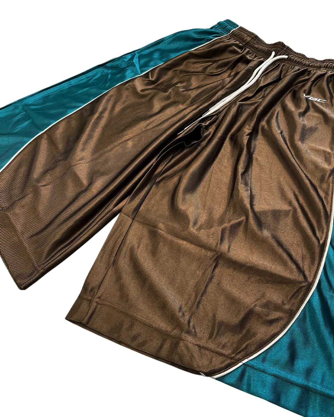 빈센트 보일리-샤틀랭 배기 볼 쇼츠 브라운 & 틸 상품이미지7