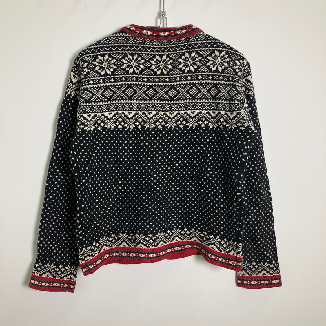 엘엘빈 노르딕 패턴 헤니 램스울 니트 스웨터 S 상품이미지2