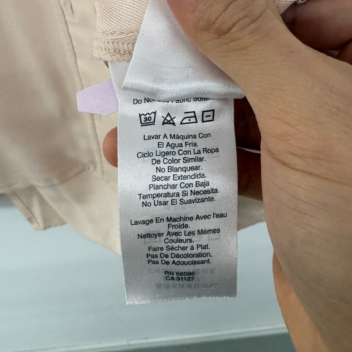 DKNY 핑크 레이어드 블라우스 여s 상품이미지5