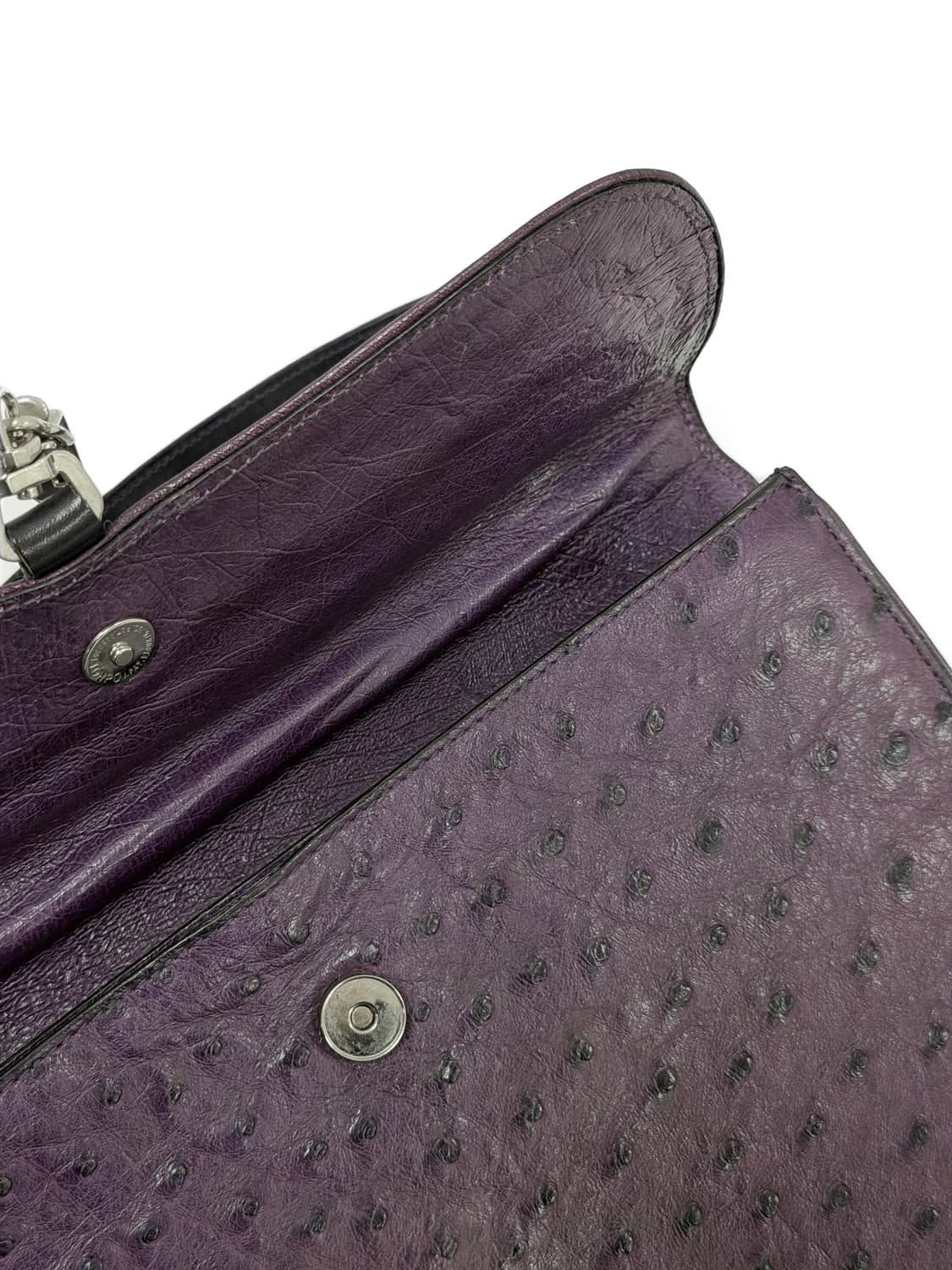 프라다 오스트리치 레더 탑 핸들 토트백 상품이미지7