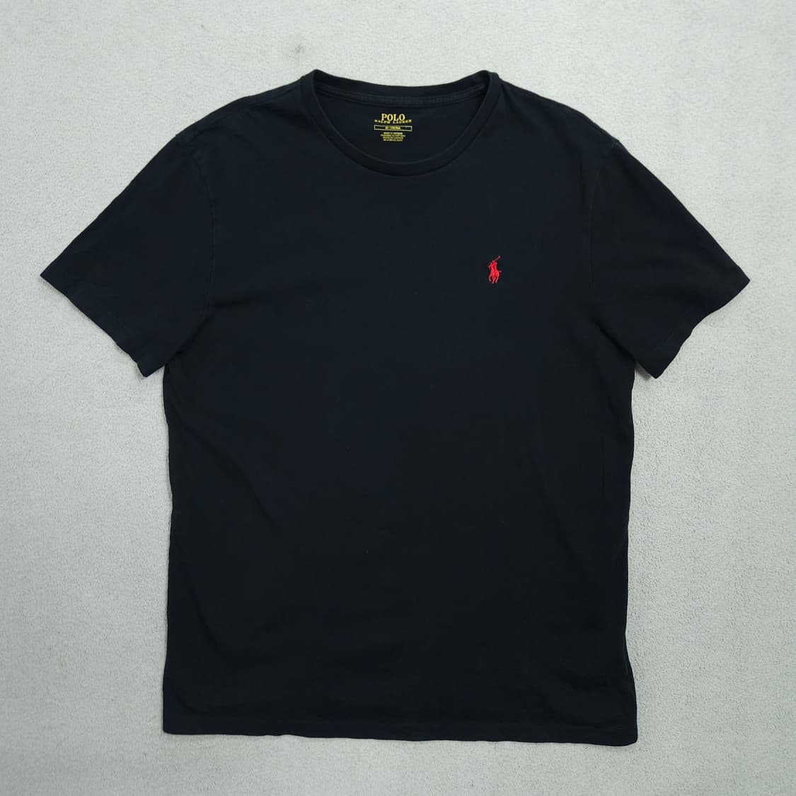 폴로 랄프 로렌 반팔 M 블랙 상품이미지1