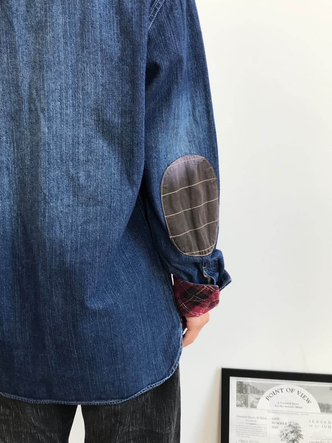 Deelish Denim Work Shirt Indigo 상품이미지4