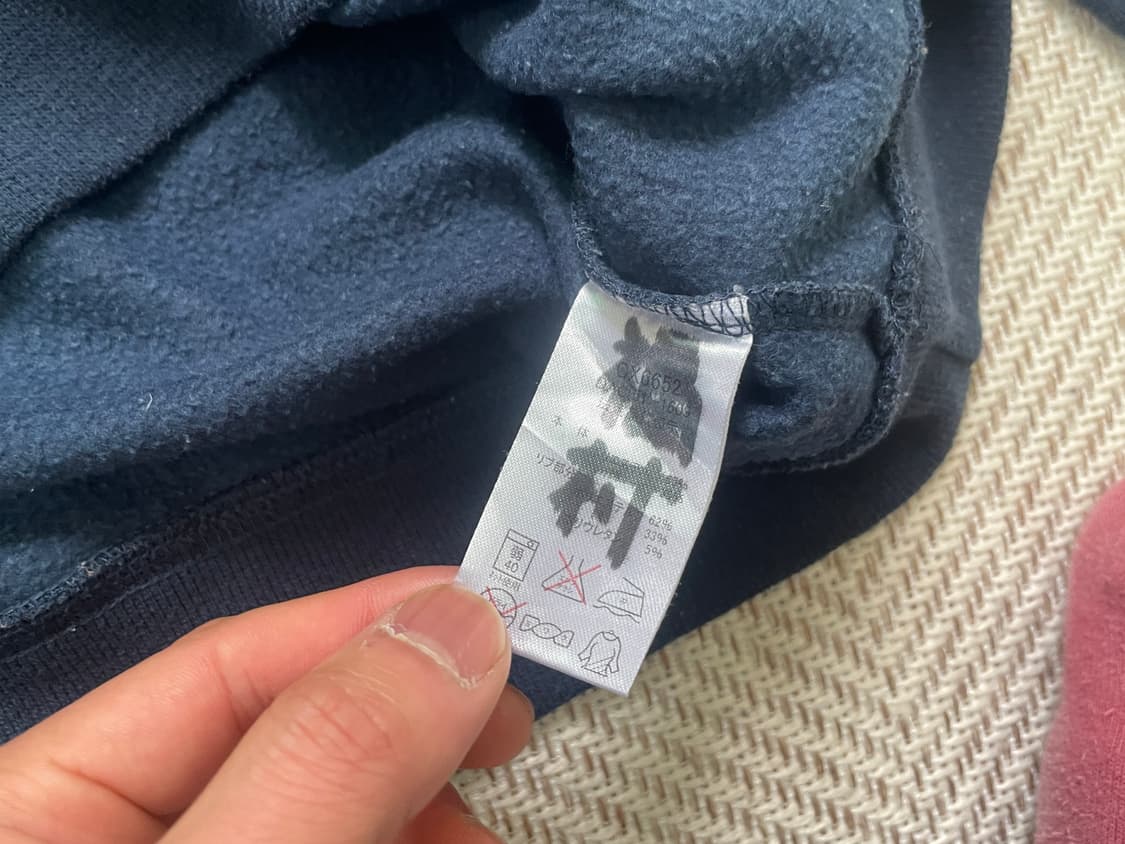 챔피온 160 네이비 스웻셔츠  J04158 상품이미지4