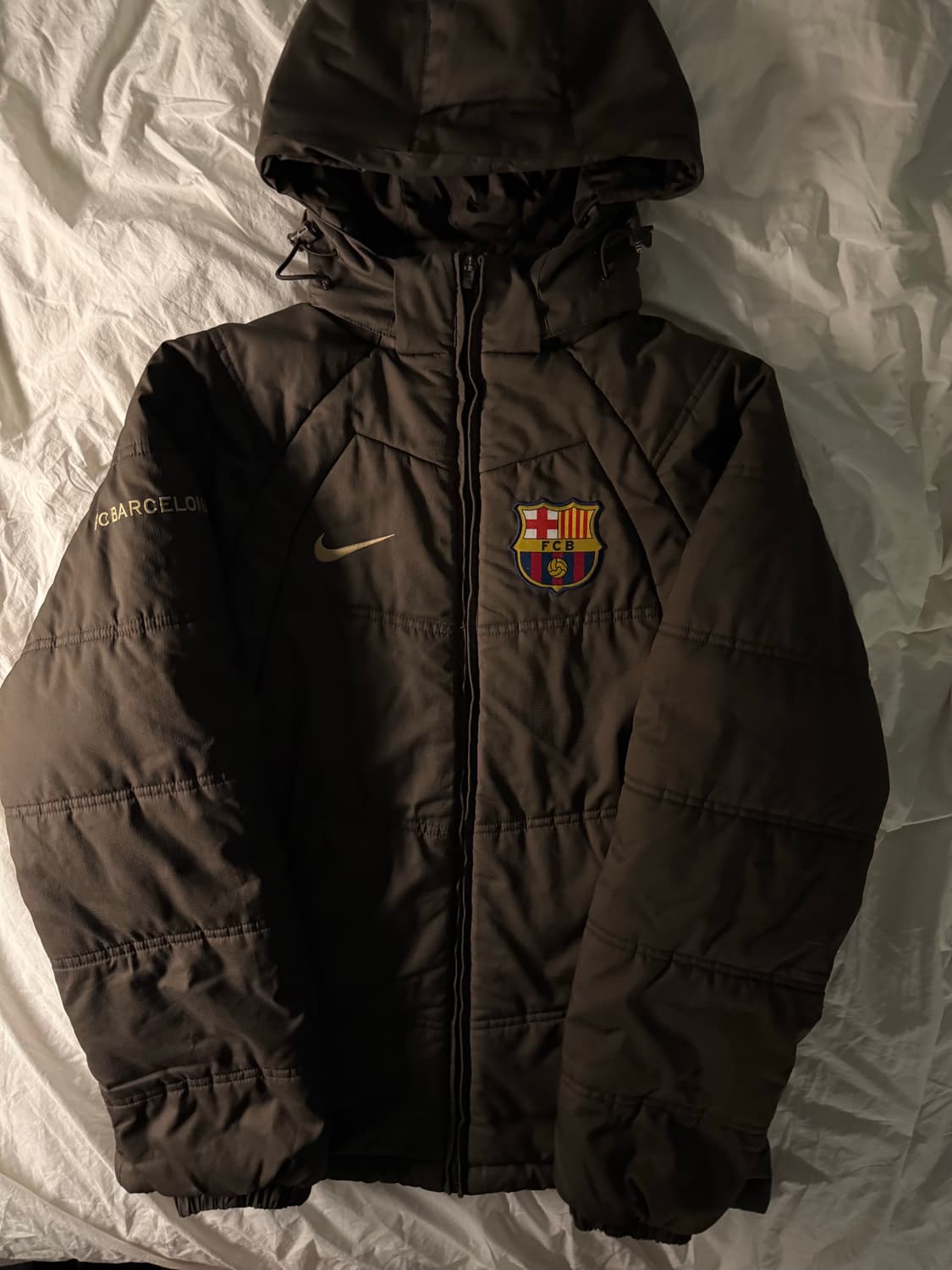 나이키 바르셀로나 패딩 브라운 상품이미지4