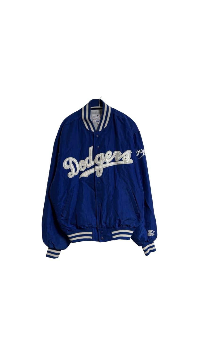 제뉴인 머천다이즈 BY 스타터 LA 다저스 사틴 바시티 자켓 상품이미지1
