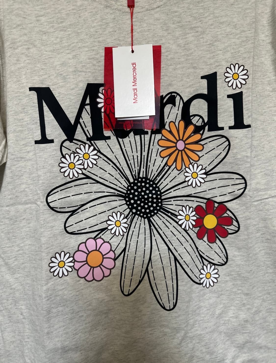 마르디 메크르디 플라워 반팔 티셔츠 상품이미지4