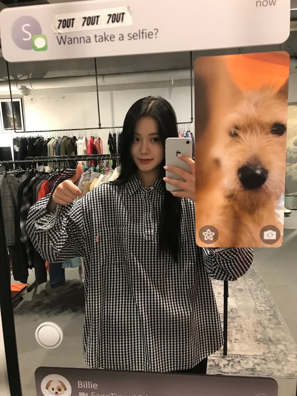BoTT Gingham Pullover Shirt 상품이미지1