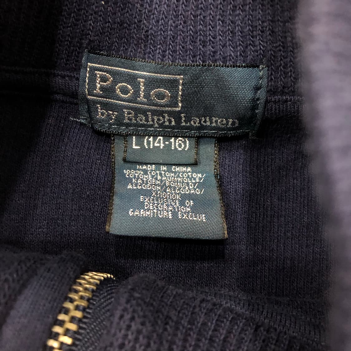 폴로 랄프로렌 걸스 빅포니 반집업 니트 상품이미지3