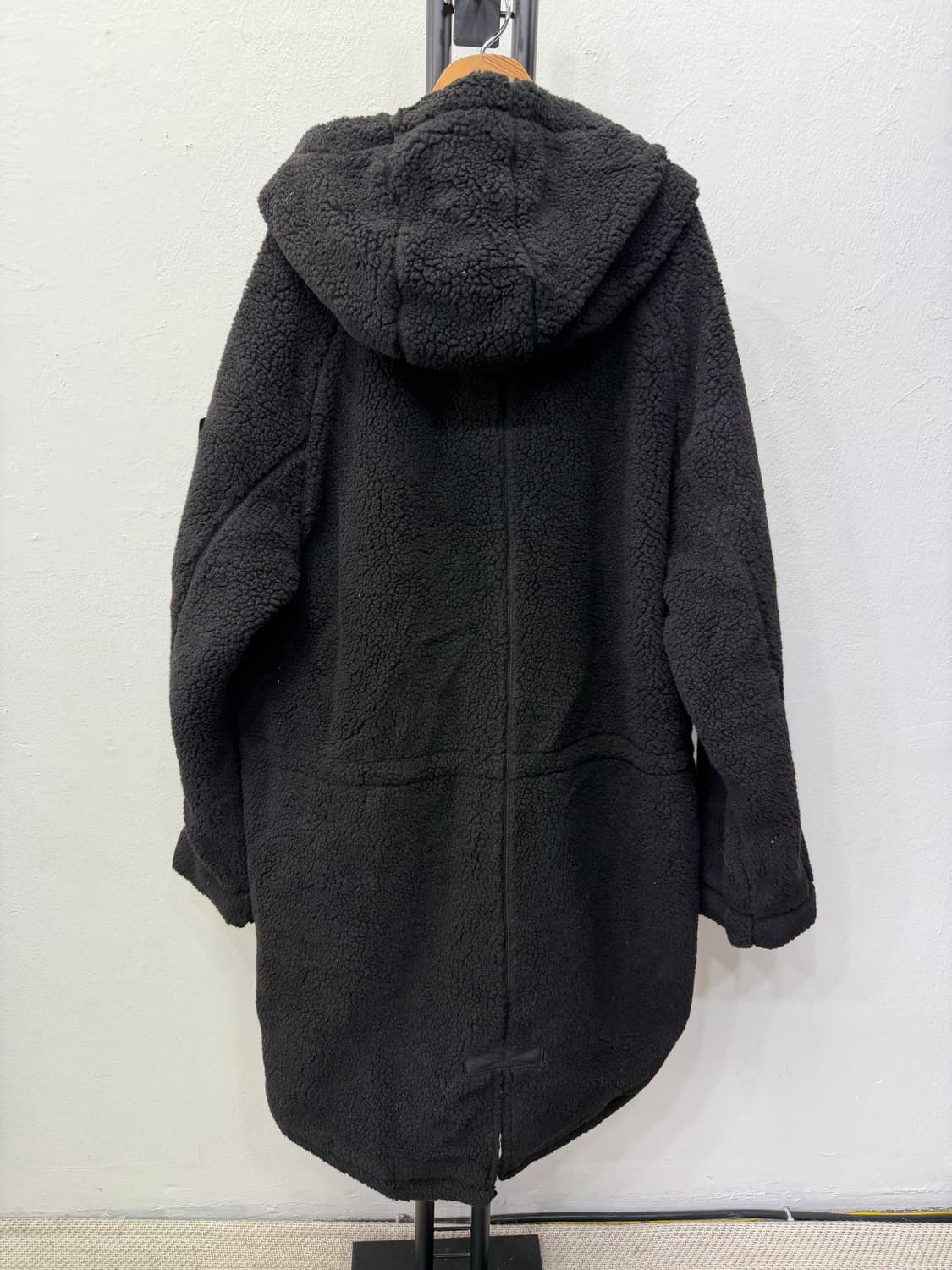 정품) 내셔널지오그래픽 남성 블랙 롱후리스 L 상품이미지6