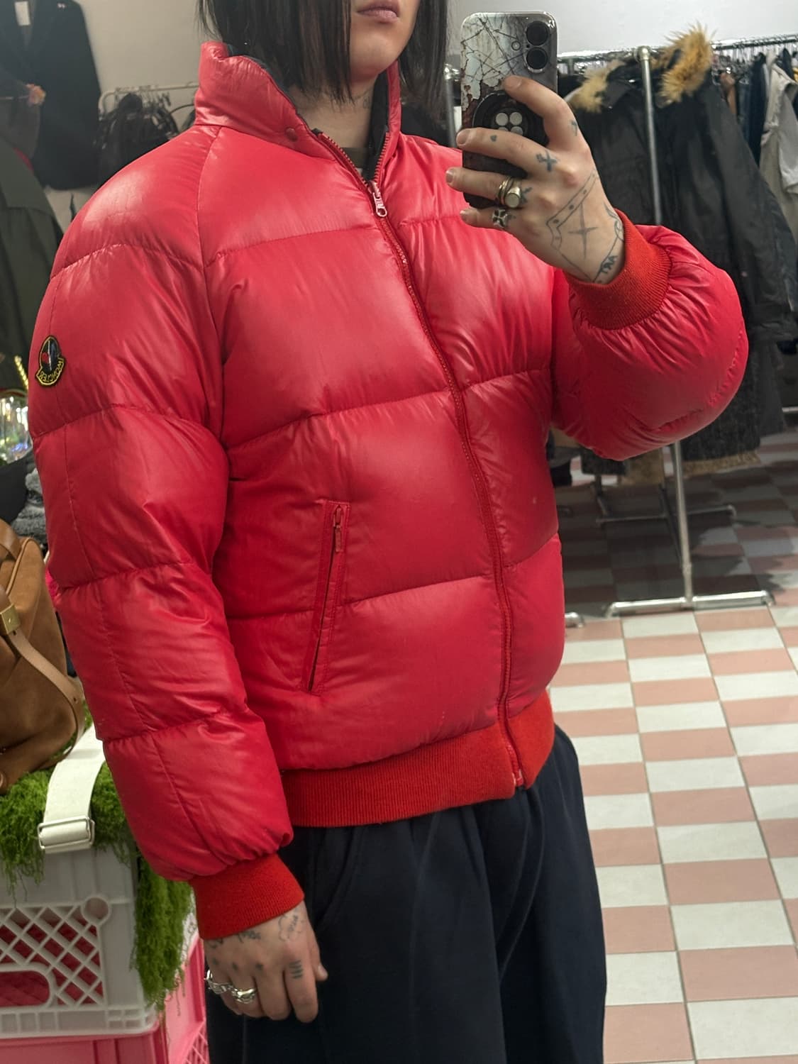 TTF✳️80's 몽클레어 양면 구스다운 /남녀공용 상품이미지3