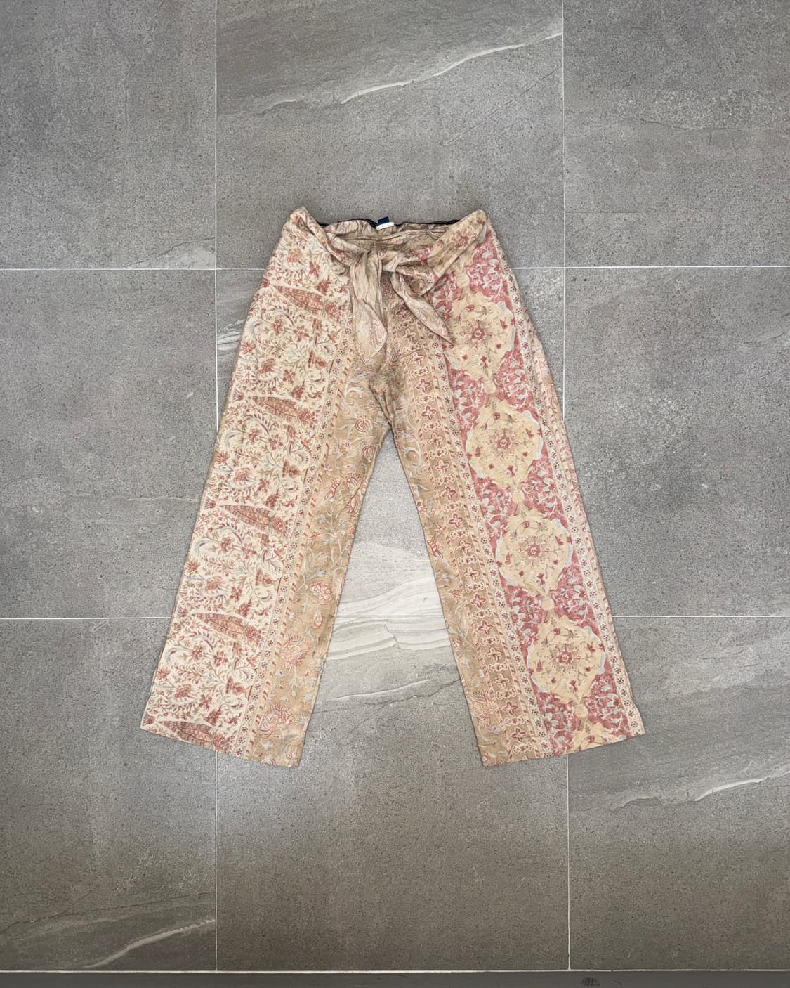 Ralph Lauren pink beige ethnic wide pt 상품이미지1