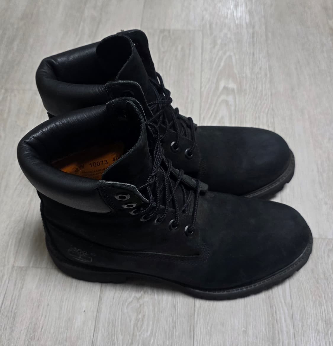 팀버랜드 6인치 워터프루프 프리미엄 블랙부츠(250~255) 상품이미지3