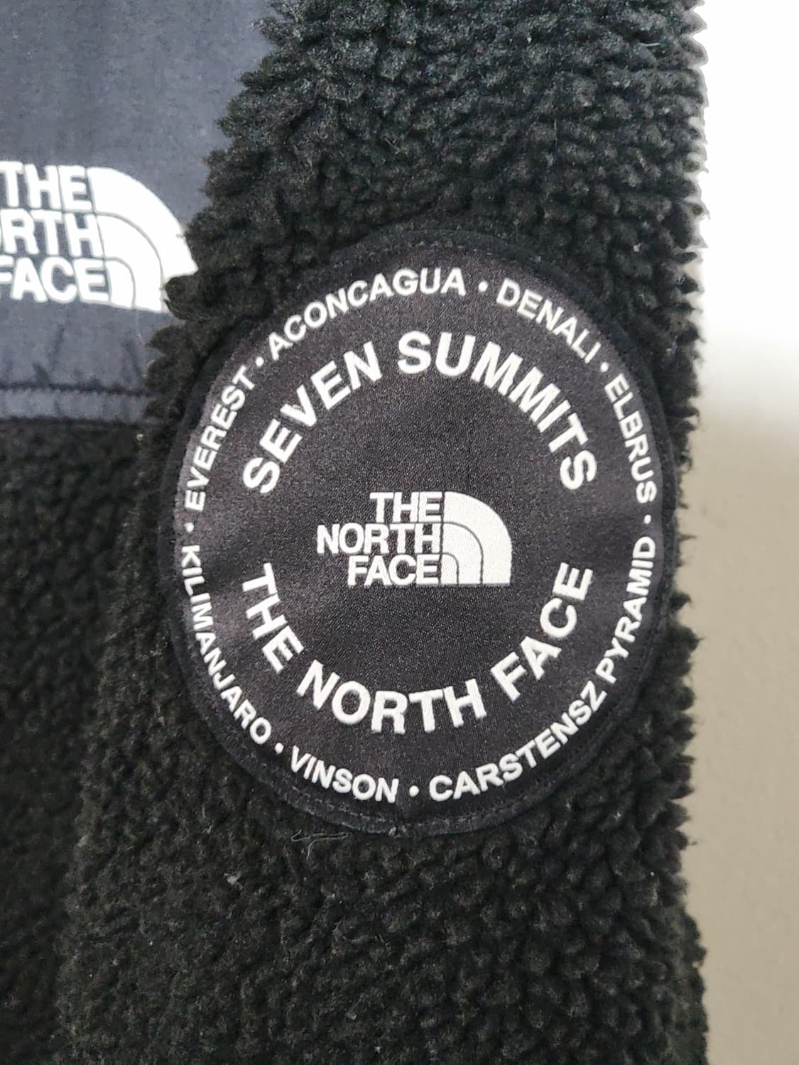 (L) 노스페이스 후리스 점퍼 블랙 뽀글이 플리스 자켓  상품이미지4