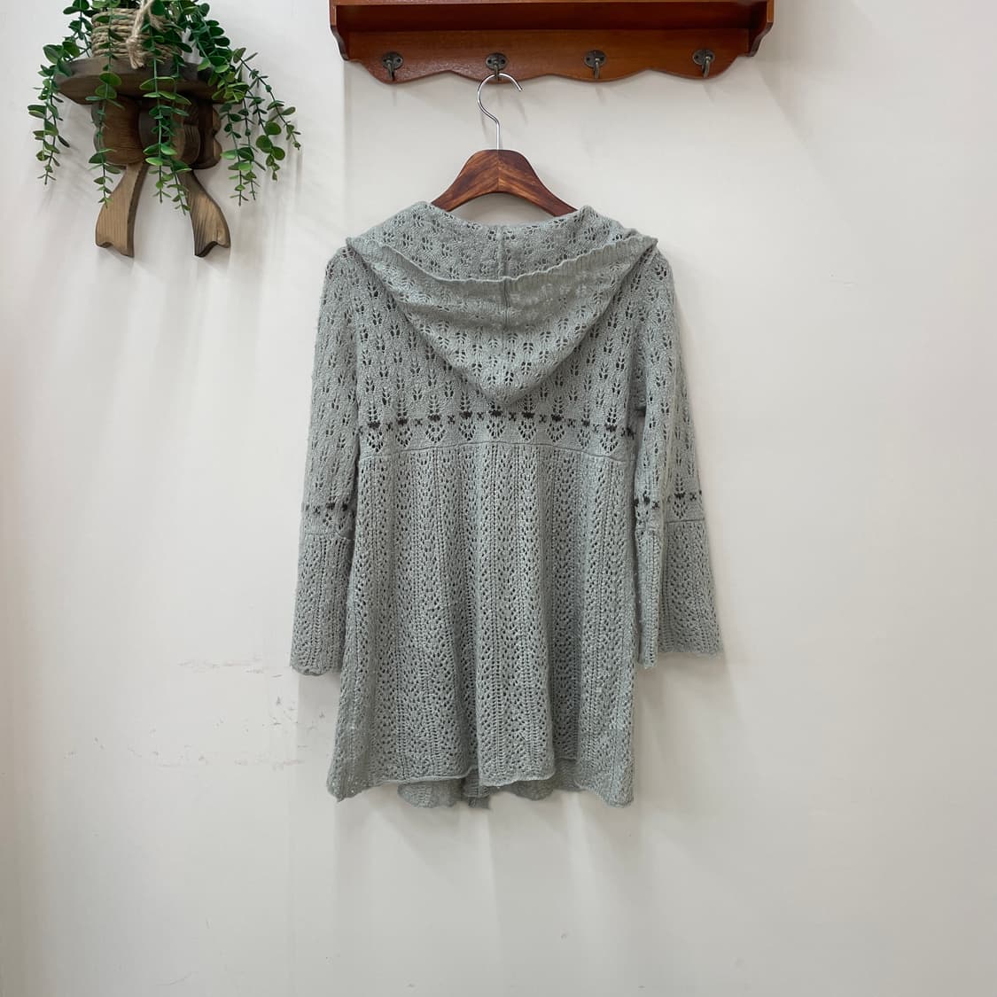 Maple feel 후드 썸머 롱 가디건 상품이미지4