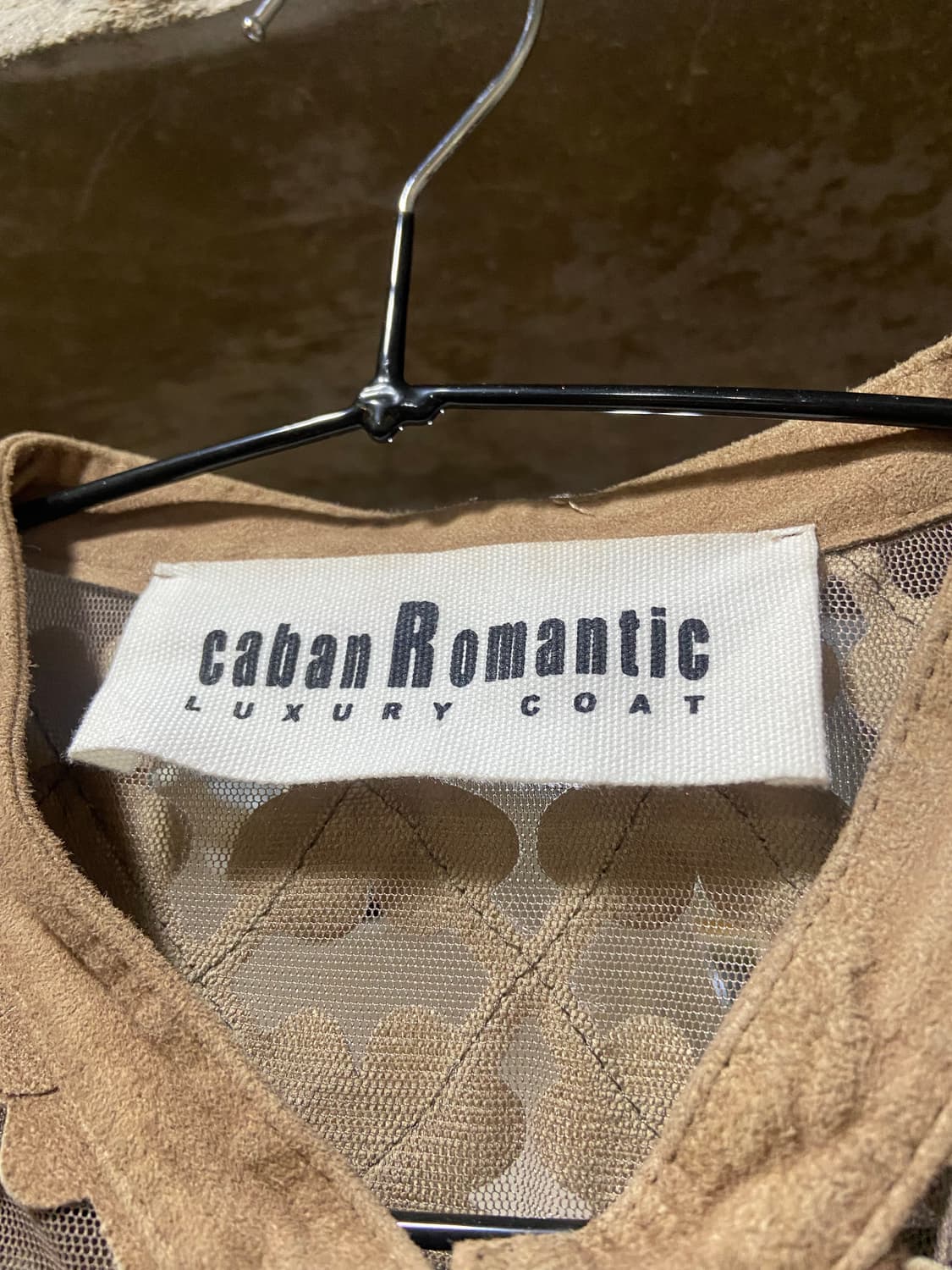Caban Romantic 카반 로맨틱 수제 스웨이드 자켓 상품이미지5