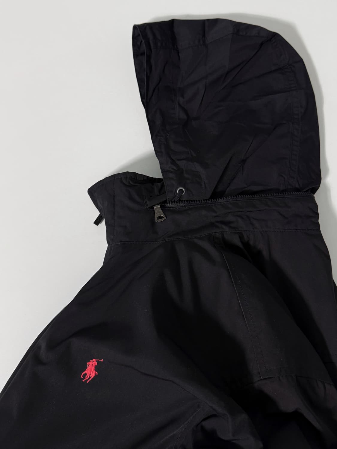 폴로 랄프로렌 루즈핏 블랙 패커블 후드 점퍼 상품이미지6