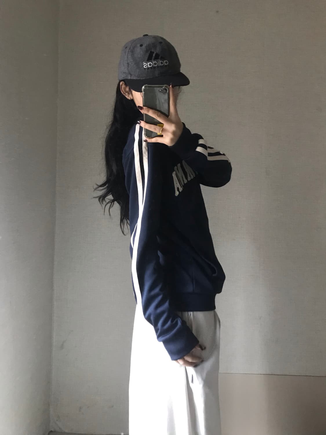 후아유 네이비 트랙 져지 상품이미지4