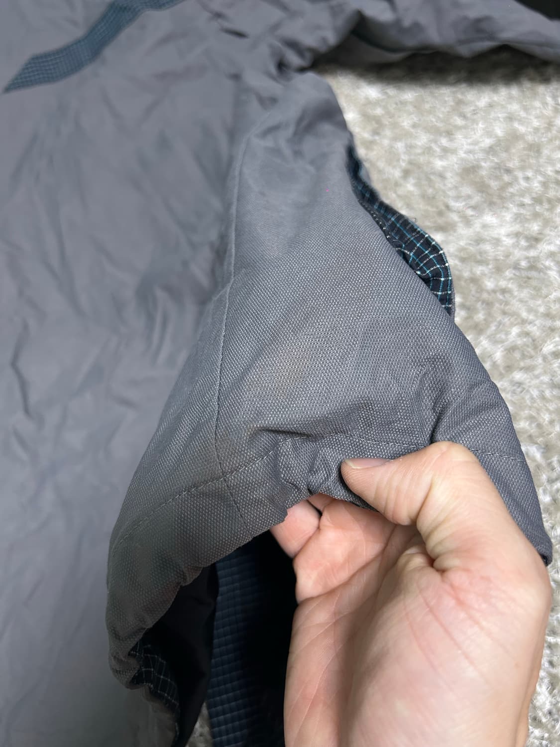 일본판 컬럼비아 옴니히트 기모 바람막이 자켓 사이즈 110 상품이미지9