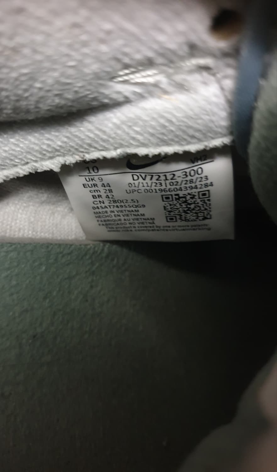 나이키 덩크로우 레트로 스니커즈 미카그린 (280) 상품이미지6