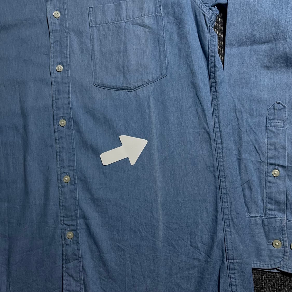 [M] UNIQLO 유니클로 데님 셔츠 상품이미지6