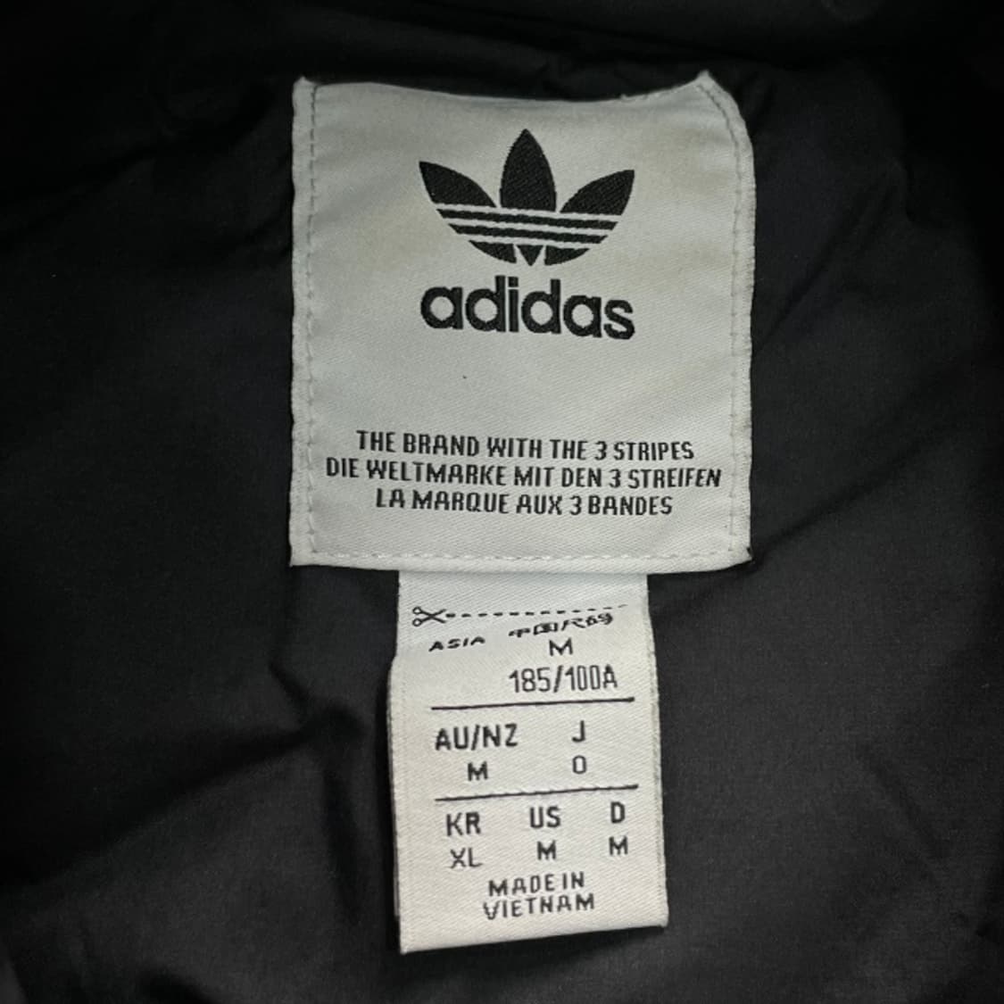 105 아디다스 퀼팅 패딩 자켓  상품이미지3