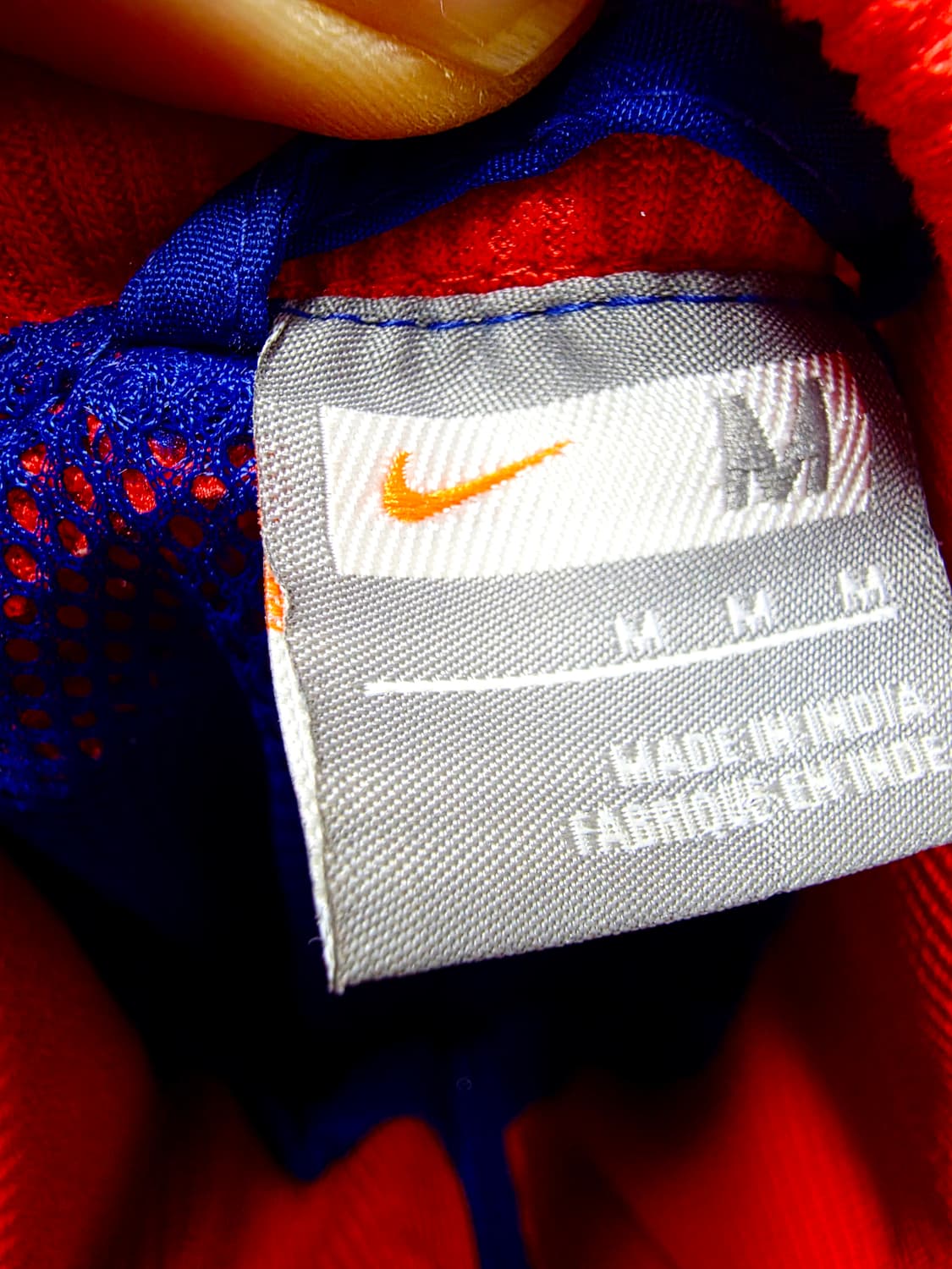 나이키 대한민국 국대 블루 레드 배색 트랙탑 져지 남자 95 상품이미지4