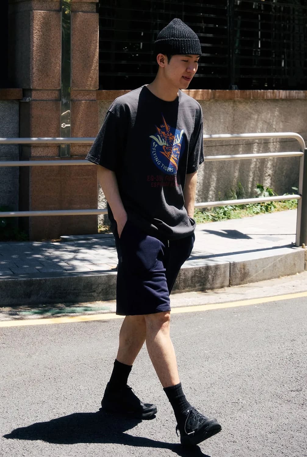 [에스피오나지] Flying Tigers Heavyweight Tee블랙 상품이미지6