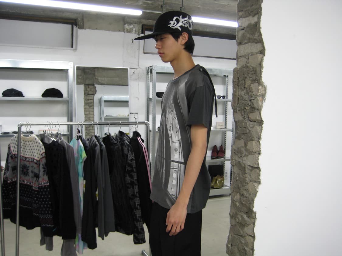 Jieda shoulder strap t shirt 상품이미지1