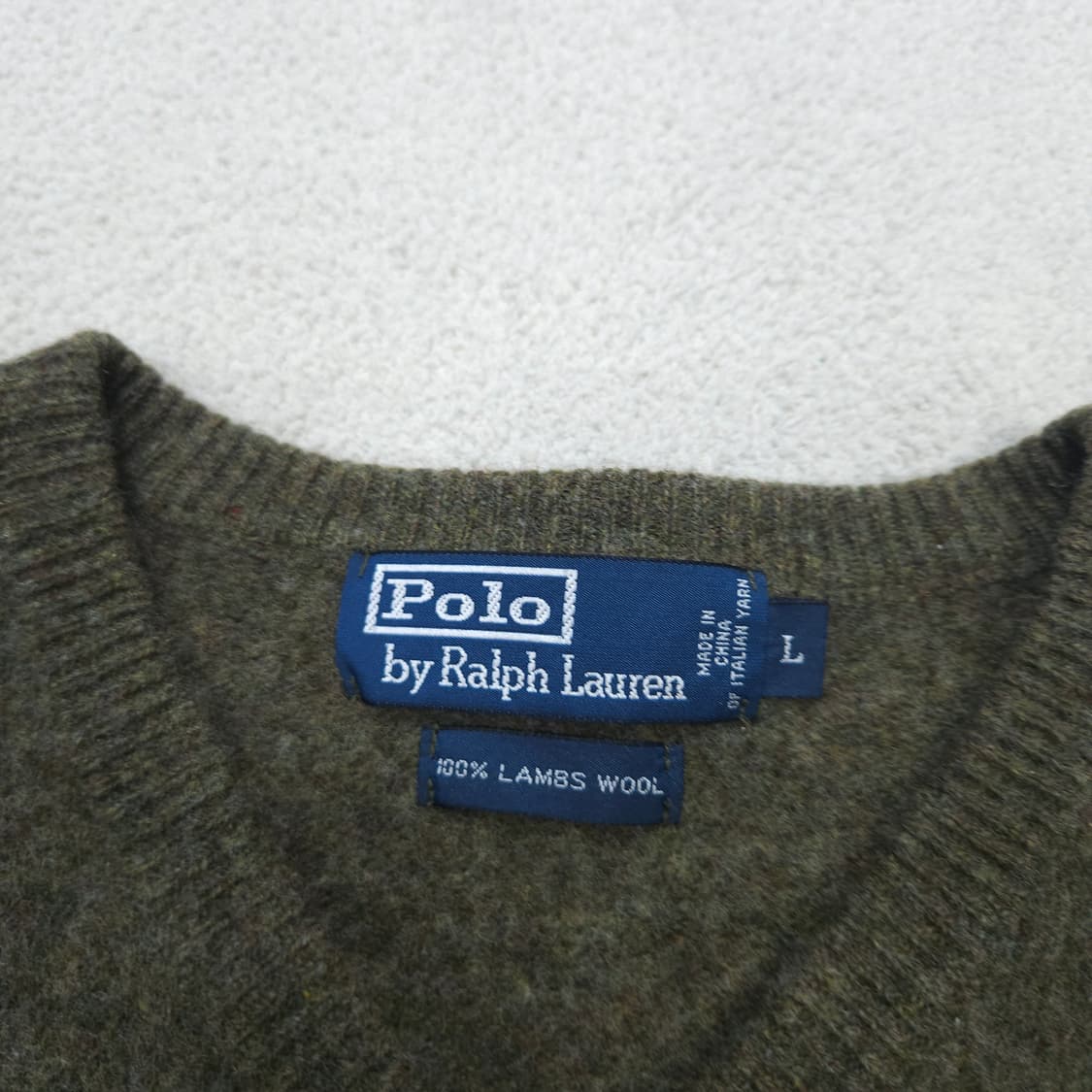 폴로 랄프 로렌 램스울 니트 L 상품이미지5