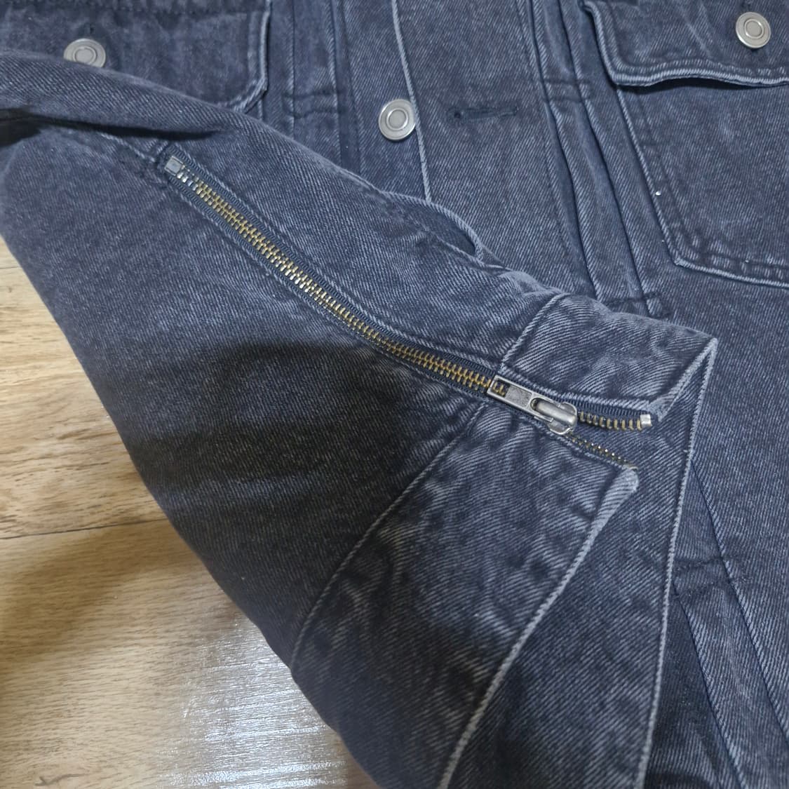 질 스튜어트 뉴욕 흑청 데님자켓 상품이미지4