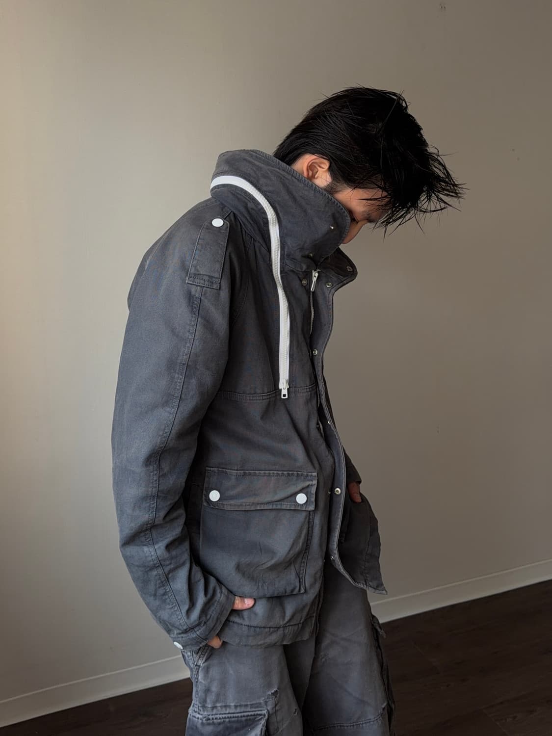 Carhartt 와이드 지퍼 워크 자켓 상품이미지1