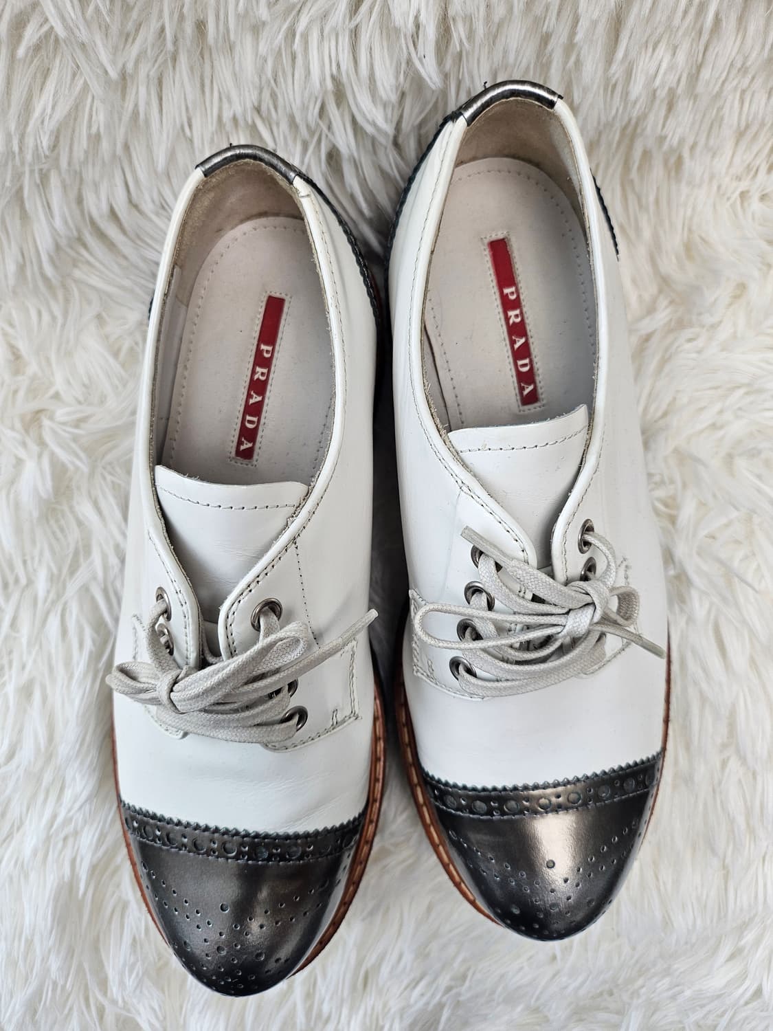 프라다 여성 brogue derby shoes 240 상품이미지1