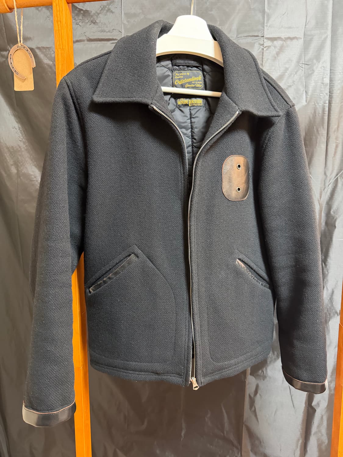 [아웃스탠딩] 30s울스포츠자켓 M사이즈(국내 100-105) 상품이미지1