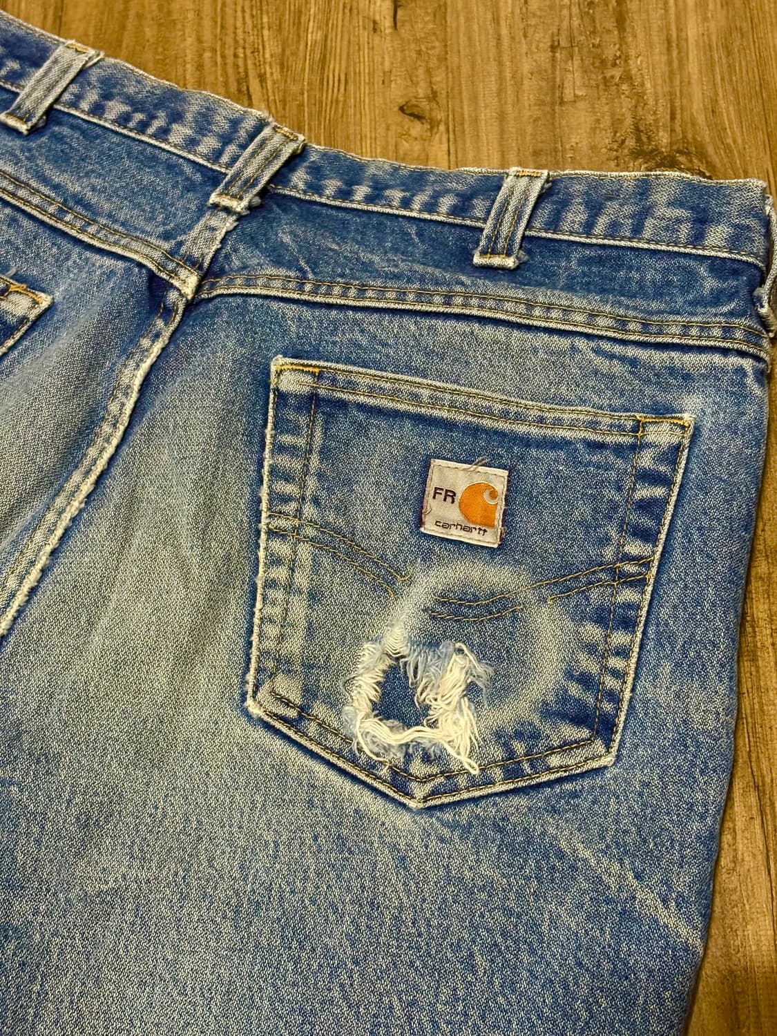 칼하트 데님 빈티지 35사이즈 상품이미지3