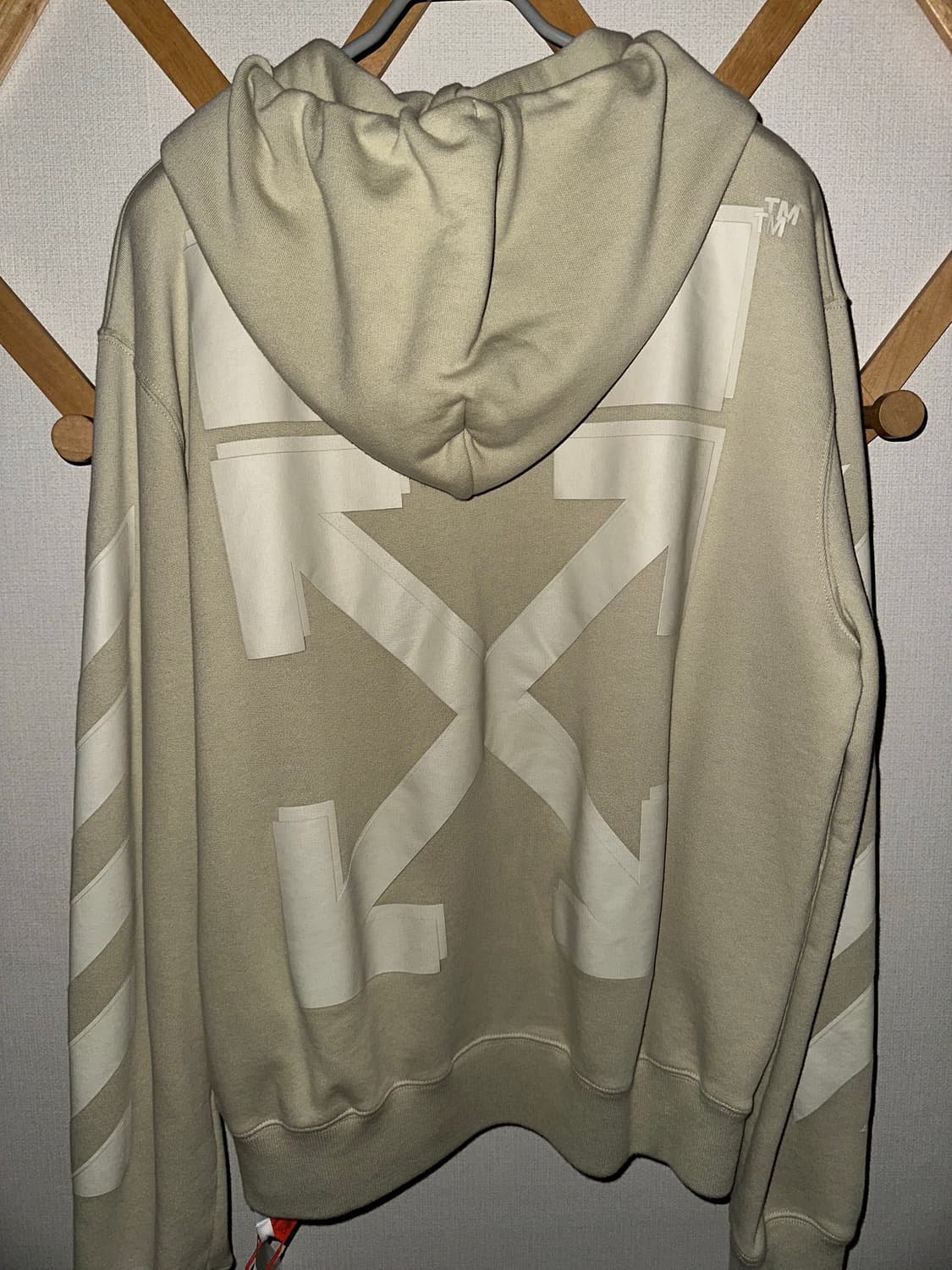 오프화이트 후드집업 (L100) 상품이미지4