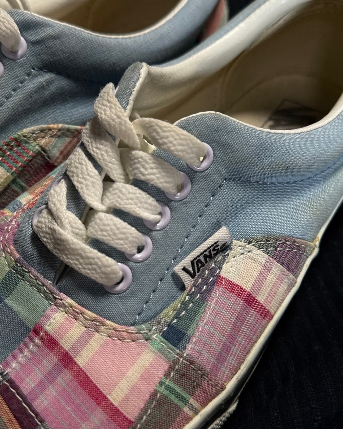 반스 에라 마드라스 패치워크 US8.5 상품이미지3