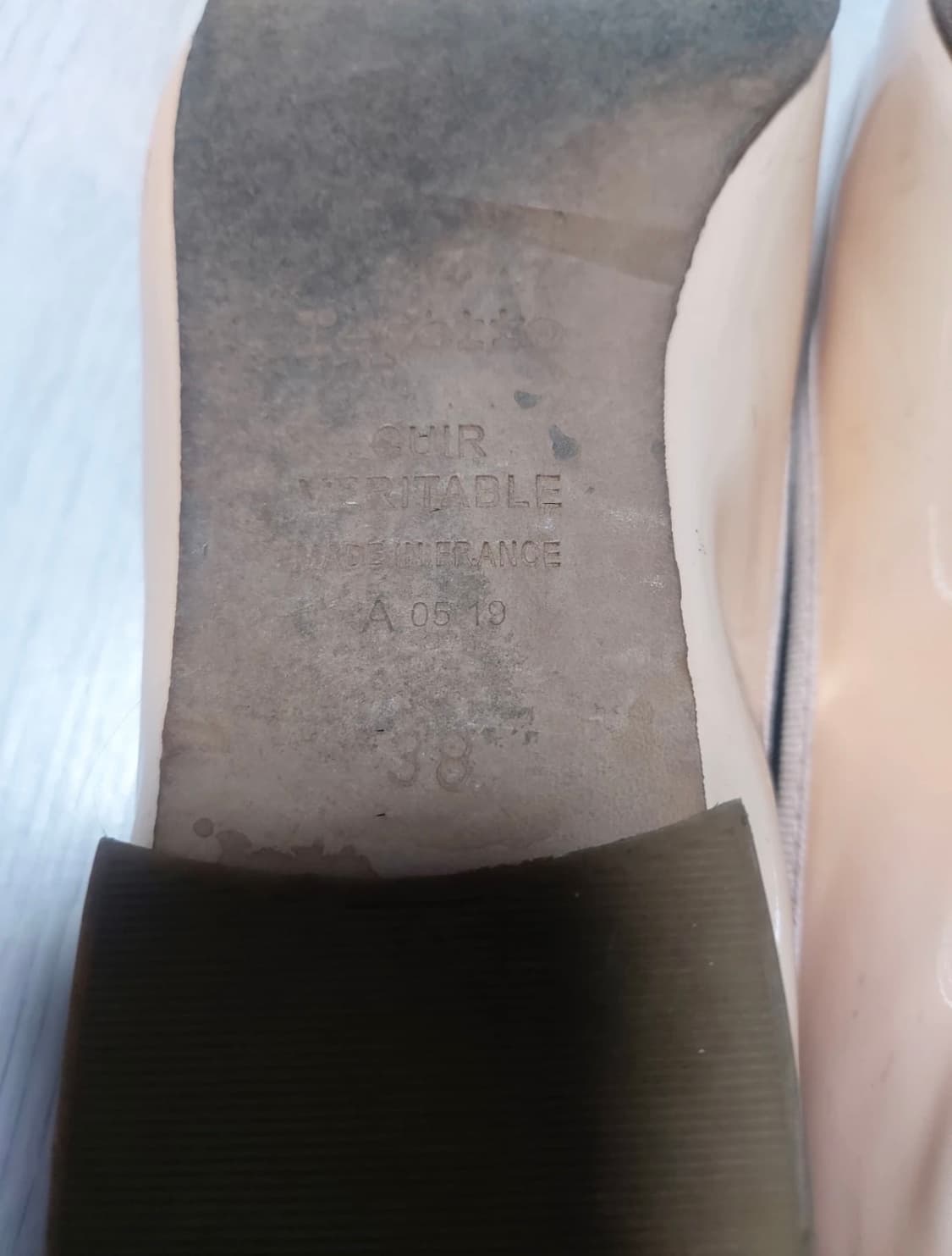 Repetto 레페토 플랫슈즈 살구색 38 상품이미지3