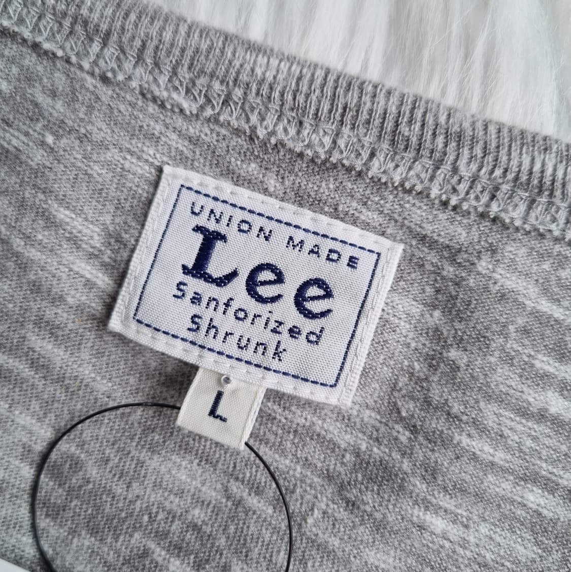 리 Lee 로고 프린트 보카시 반팔 티셔츠 2119 상품이미지4