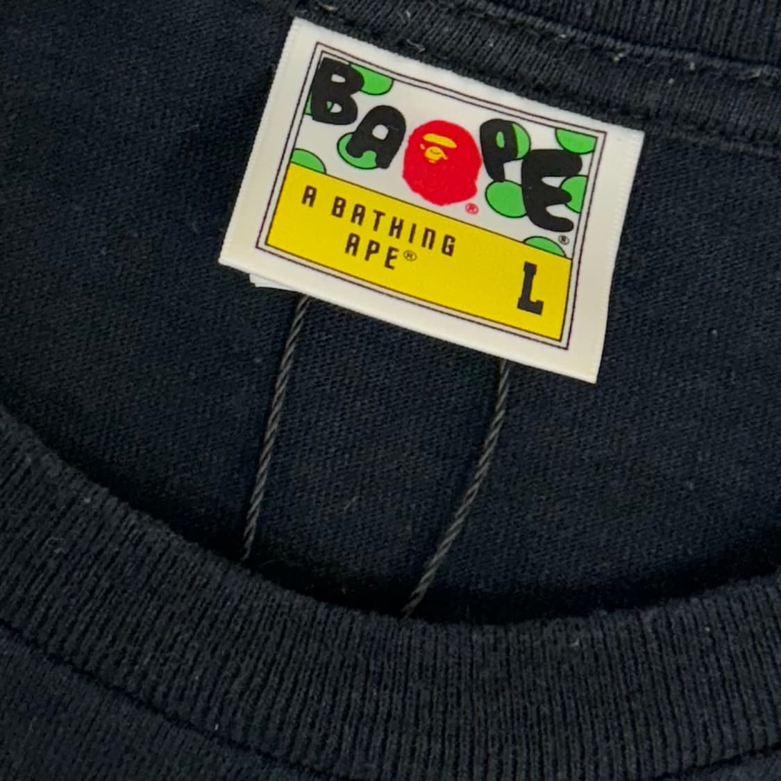 베이프 블랙 롱슬리브  상품이미지6