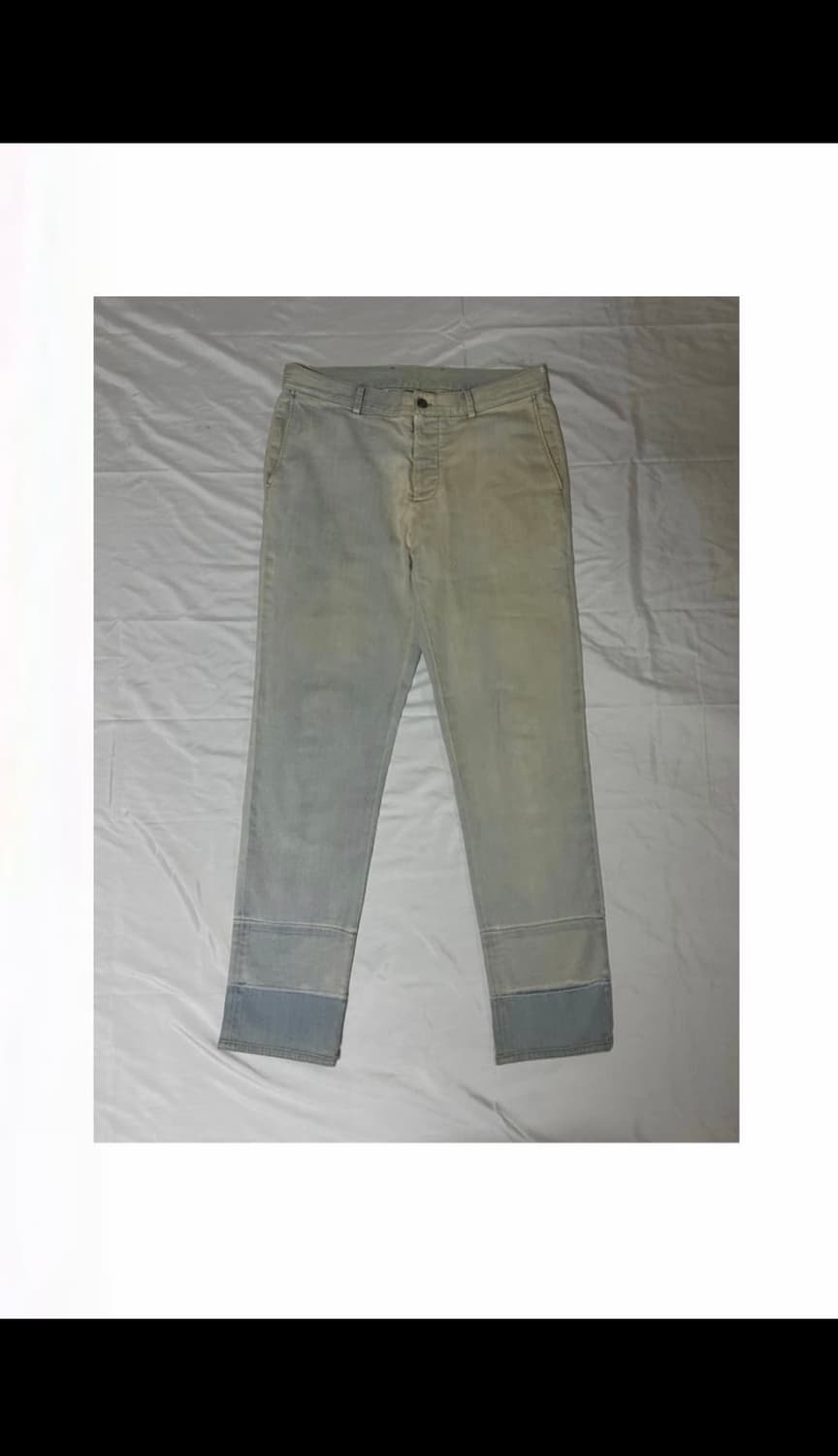 Maison Margiela Contrasting Hem Jeans 50 상품이미지1